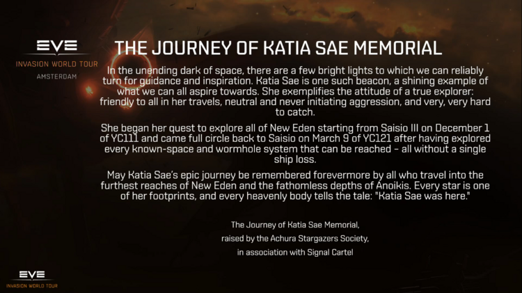 The Journey of Katia Sae Plaque by Thrice Hapus & CCP